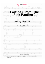 undefined Henry Mancini - Cortina (From 'The Pink Panther')
