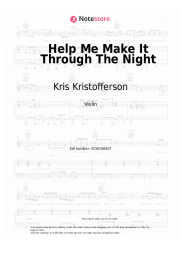undefined Kris Kristofferson - Help Me Make It Through The Night