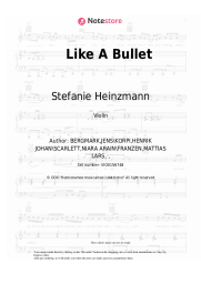 undefined Stefanie Heinzmann - Like A Bullet