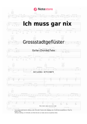 undefined Grossstadtgeflüster - Ich muss gar nix