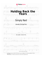 undefined Simply Red - Holding Back the Years