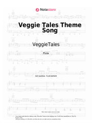 Sheet music, chords VeggieTales - Veggie Tales Theme Song