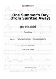 undefined Joe Hisaishi - One Summer's Day (from Spirited Away)