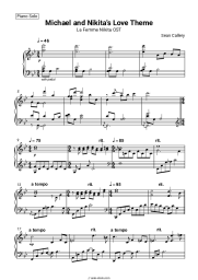 Sheet music, chords Sean Callery - Michael and Nikita's Love Theme (La Femme Nikita OST)