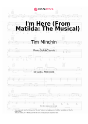 undefined Tim Minchin - I'm Here (From Matilda: The Musical)