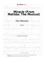 undefined Tim Minchin - Miracle (From Matilda: The Musical)