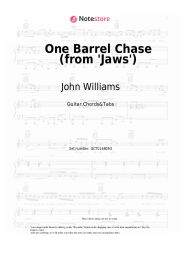 undefined John Williams - One Barrel Chase (from 'Jaws')