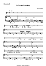 Sheet music, chords Silicon Dream - Corleone Speaking