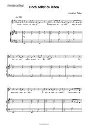 undefined Jonathan Zelter - Hoch sollst du leben