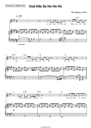 Sheet music, chords Ffn-Allstars & Ffn - Und Alle So Ho Ho Ho