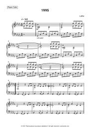 Sheet music, chords LOTTE - 1995