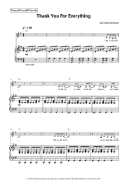 undefined Sunrise Avenue - Thank You For Everything