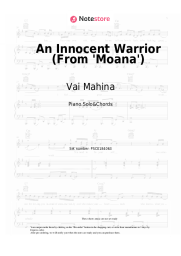 undefined Vai Mahina, Sulata Foai-Amiatu, Matthew Ineleo - An Innocent Warrior (From 'Moana')