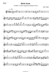 Sheet music, chords Alien Stage - Blink Gone (VIVINOS - ALNST Original Soundtrack Part.8)