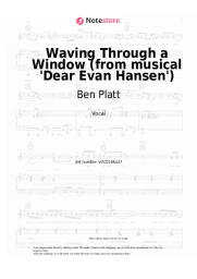 undefined Ben Platt - Waving Through a Window (from musical 'Dear Evan Hansen')