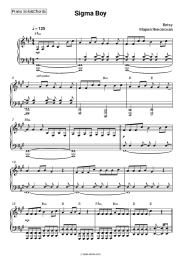 Sheet music, chords Betsy, Maria Yankovskaya - Sigma Boy (Сигма Бой)
