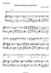 Sheet music, chords Czerwone Gitary - Historia Jednej Znajomości