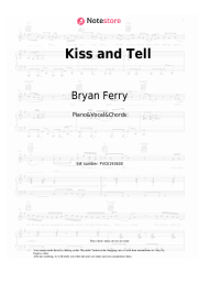 undefined Bryan Ferry - Kiss and Tell