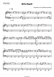 Sheet music, chords Roy Bianco & Die Abbrunzati Boys - Bella Napoli