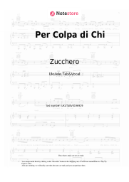 undefined Zucchero - Per Colpa di Chi
