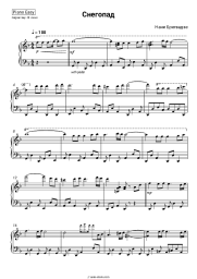 undefined Nani Bregvadze - Снегопад