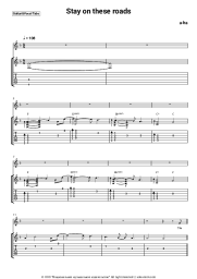 undefined A-ha - Stay On These Roads