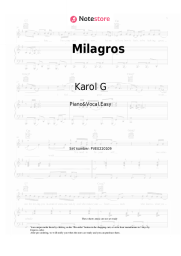 undefined Karol G - Milagros