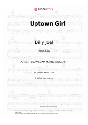 undefined Billy Joel - Uptown Girl