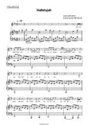 Sheet music, chords No Resolve - Hallelujah Goes Rock (Leonard Cohen Cover)