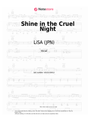 undefined LiSA (JPN) - Shine in the Cruel Night