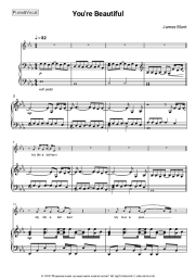 undefined James Blunt - You're Beautiful