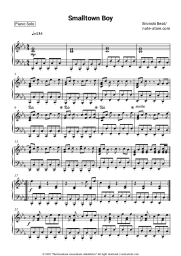 Sheet music, chords Bronski Beat - Smalltown Boy