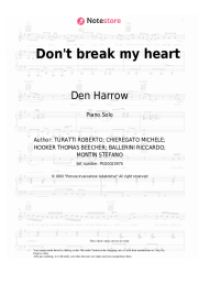 undefined Den Harrow - Don't break my heart