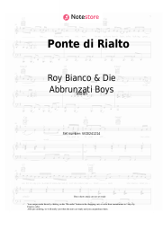 undefined Roy Bianco & Die Abbrunzati Boys - Ponte di Rialto