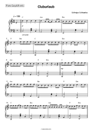 Sheet music, chords Schnipo Schranke - Cluburlaub