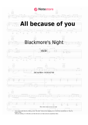 undefined Blackmore's Night - All because of you