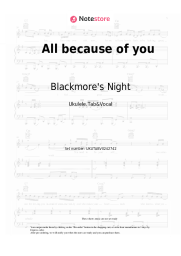 undefined Blackmore's Night - All because of you