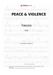 undefined Faouzia - PEACE & VIOLENCE