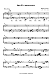 undefined Mylène Farmer - Appelle mon numero