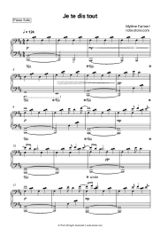 undefined Mylène Farmer - Je Te Dis Tout