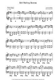 Sheet music, chords Lauren Daigle - Still Rolling Stones