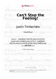 undefined Justin Timberlake - Can't Stop the Feeling!