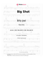 undefined Billy Joel - Big Shot