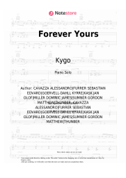 undefined Kygo, Avicii, Sandro Cavazza - Forever Yours