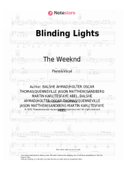 undefined The Weeknd - Blinding Lights