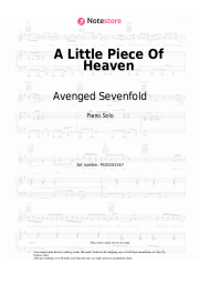 undefined Avenged Sevenfold - A Little Piece Of Heaven
