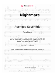 undefined Avenged Sevenfold - Nightmare