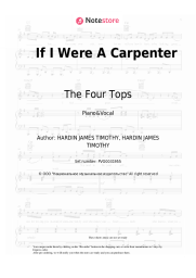 undefined The Four Tops - If I Were A Carpenter