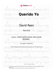 undefined David Rees - Querido Yo