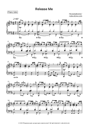 Sheet music, chords Hooverphonic - Release Me